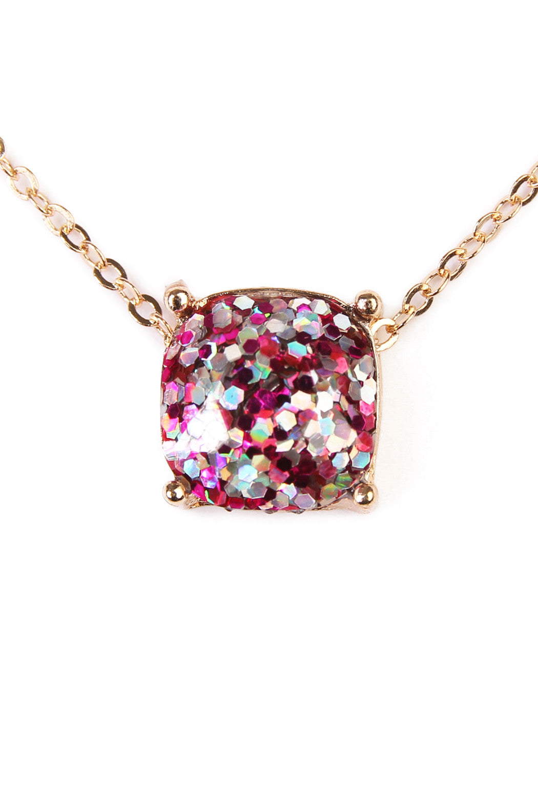 Rhinestone Glitter Necklace