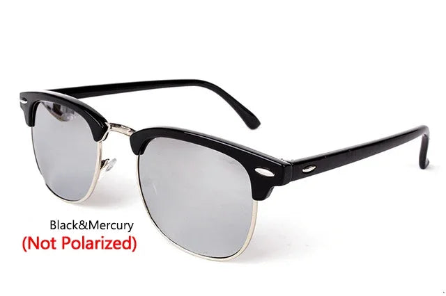 LeonLion  Polarized Semi-Rimless Sunglasses