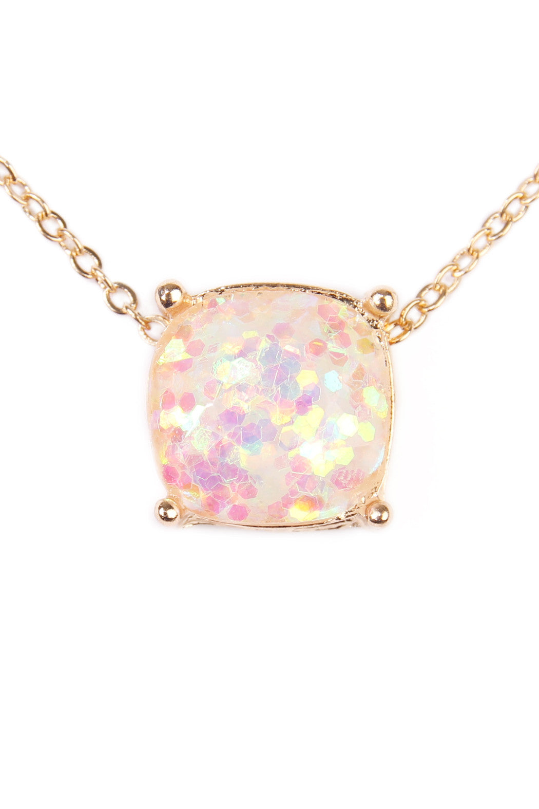 Rhinestone Glitter Necklace