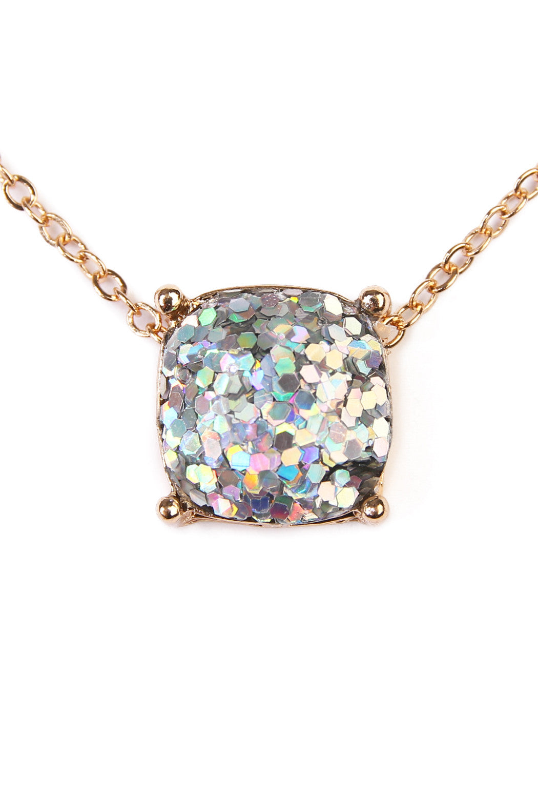 Rhinestone Glitter Necklace