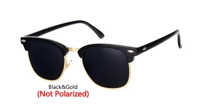 LeonLion  Polarized Semi-Rimless Sunglasses