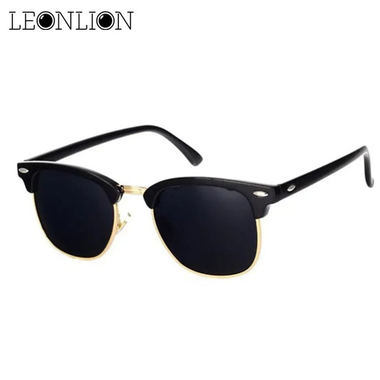 LeonLion  Polarized Semi-Rimless Sunglasses